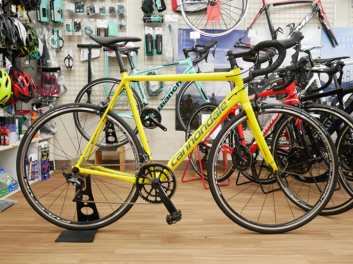 cannondale caad12 yellow