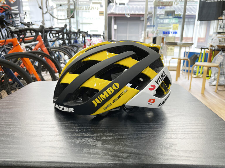 LAZER ヘルメット Genesis チームJumbo Visma のNewカラー入荷！ スポーツサイクル ウエキ｜ SPORT