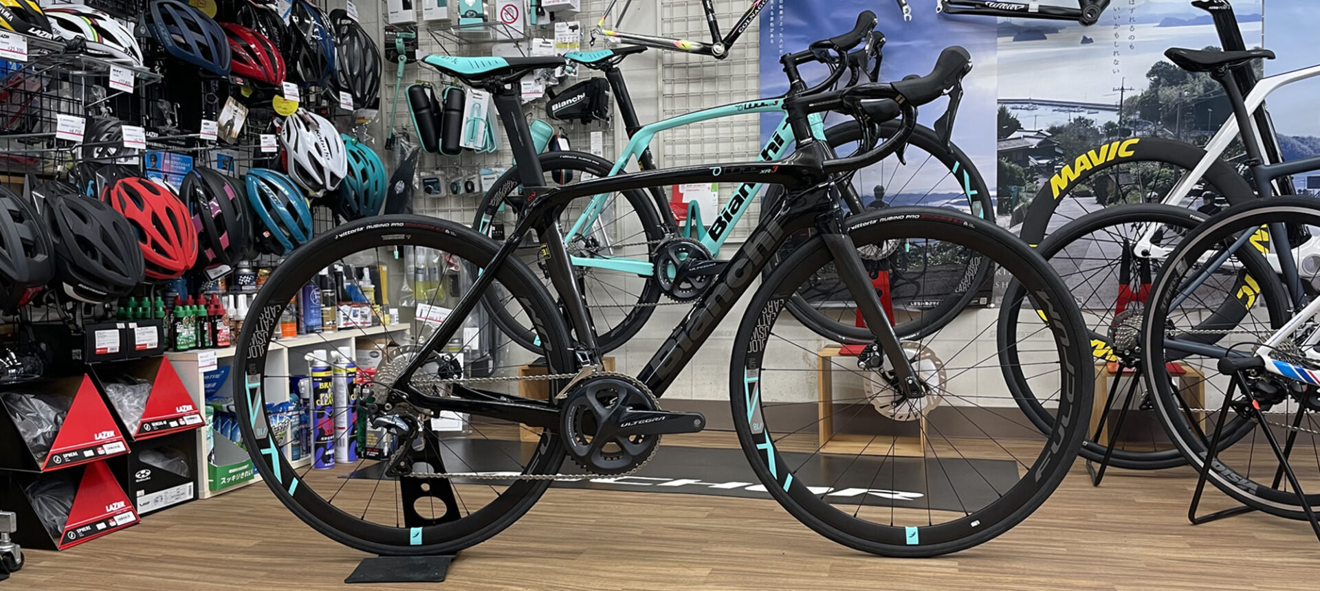 Bianchi OLTRE XR3 DISC ULTEGRA 2021年モデル 在庫入荷しました