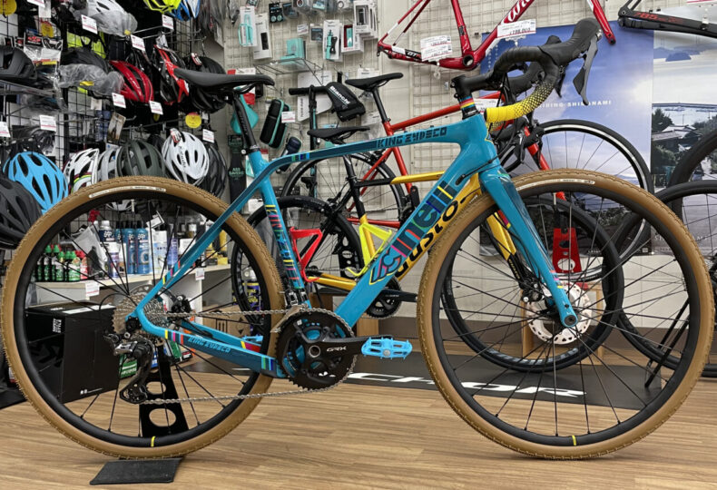CINELLI KING ZYDECO を GRXで組みました！ – スポーツサイクル ウエキ 