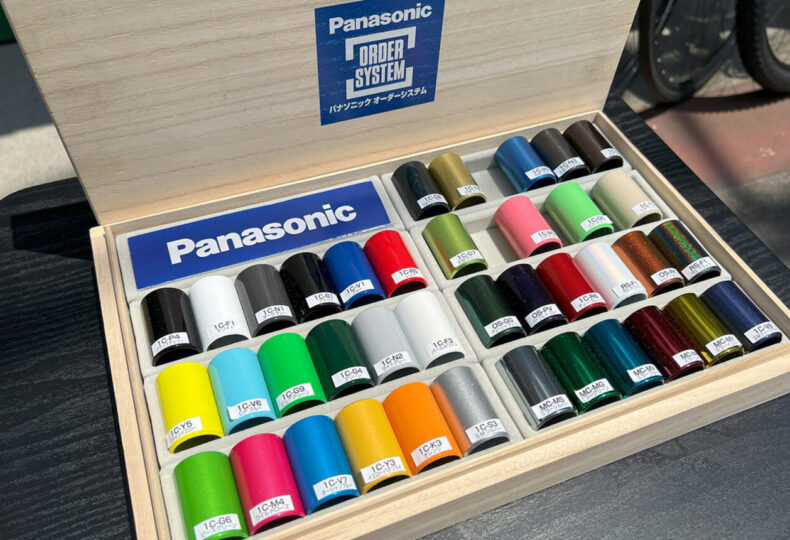 Panasonic カスタムオーダーシステムPOS のカラーサンプルを撮影しま 