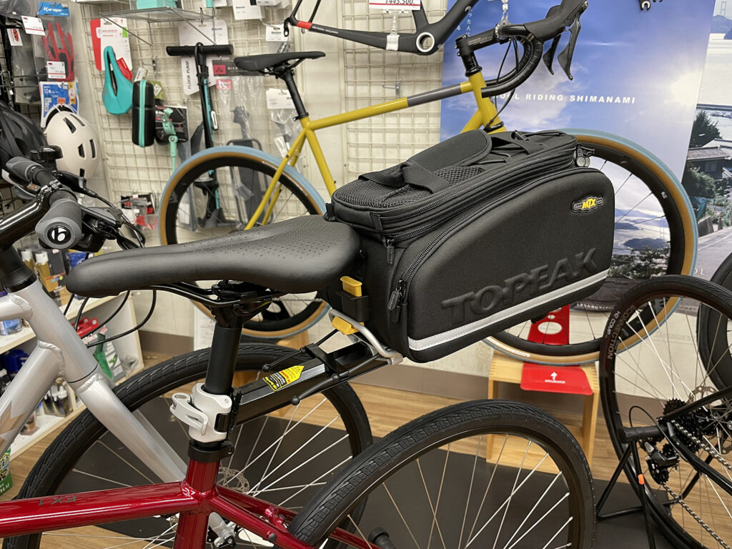 ロングライドにおすすめ！TOPEAK の MTX トランクバッグ DX とビーム 