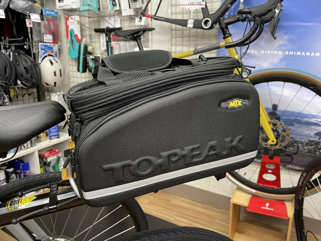 ロングライドにおすすめ！TOPEAK の MTX トランクバッグ DX と 