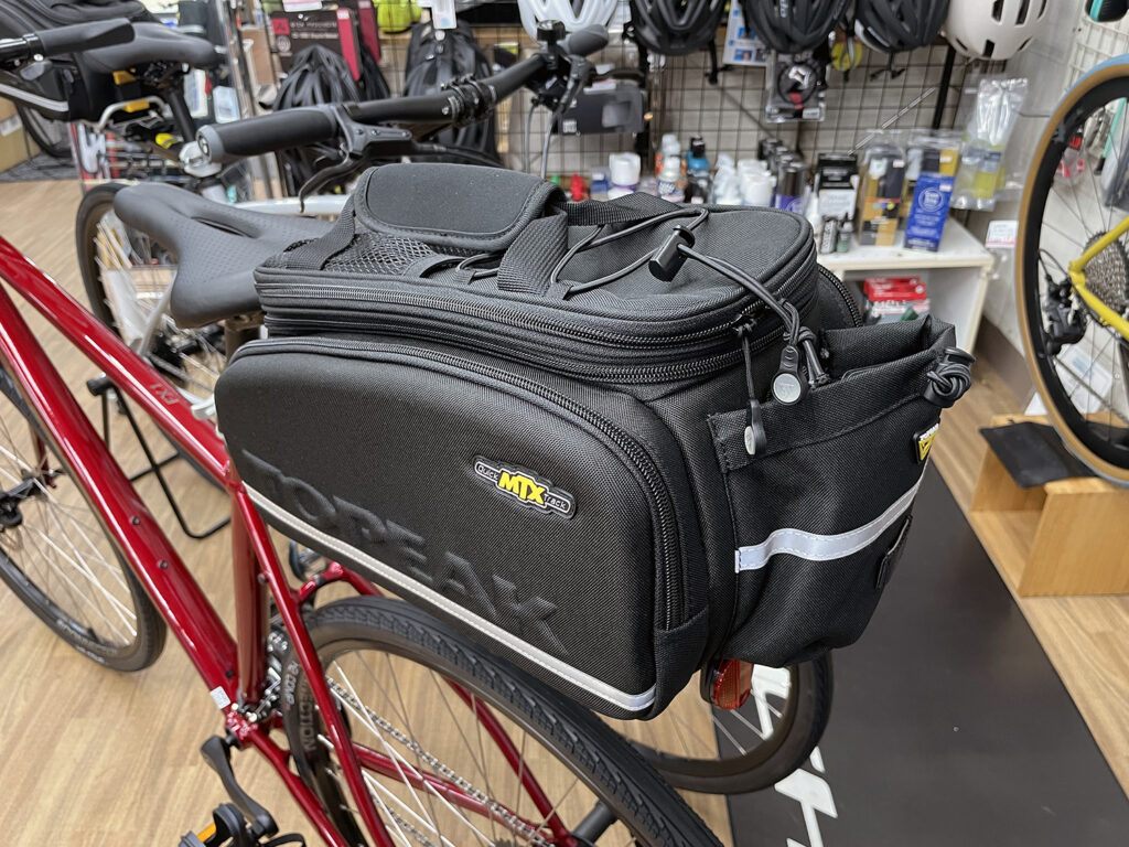 ロングライドにおすすめ！TOPEAK の MTX トランクバッグ DX と 