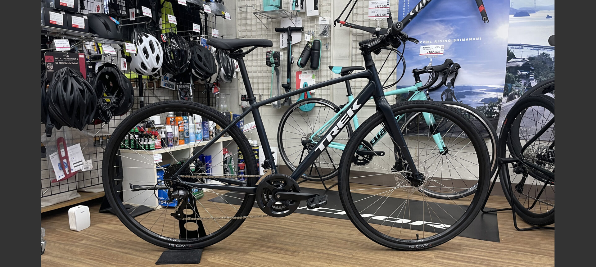 TREK FX2 Disc Satin Nautical Navyカラーを組みました！ – スポーツ