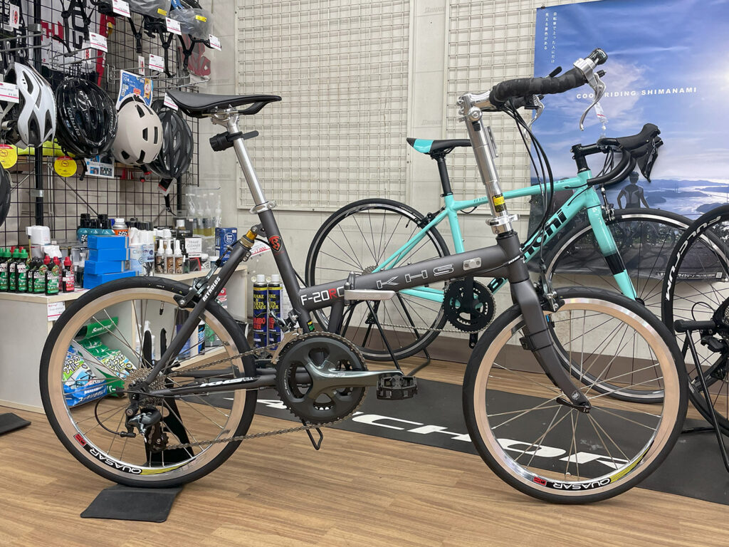 KHS ミニベロ輪行モデル F-20RCを組みました！ – スポーツサイクル 