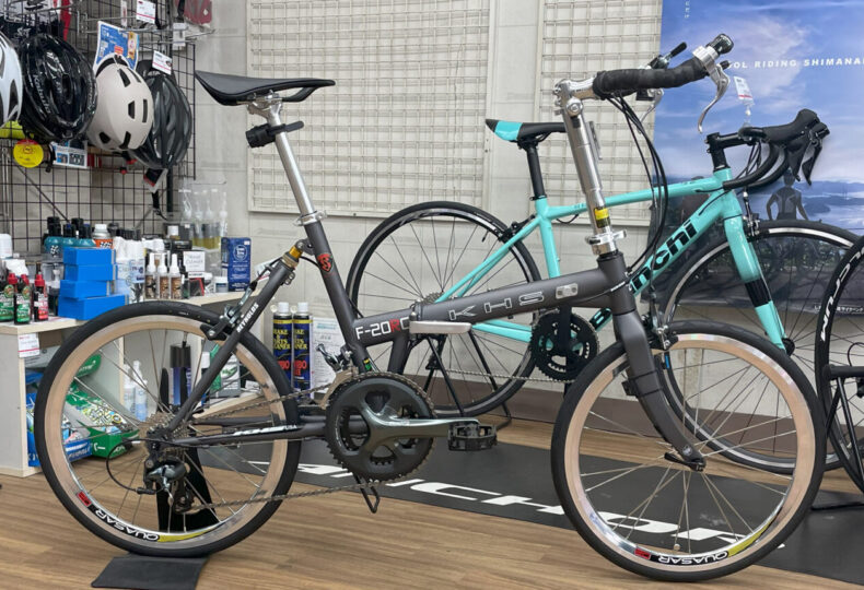 KHS ミニベロ輪行モデル F-20RCを組みました！ – スポーツサイクル 