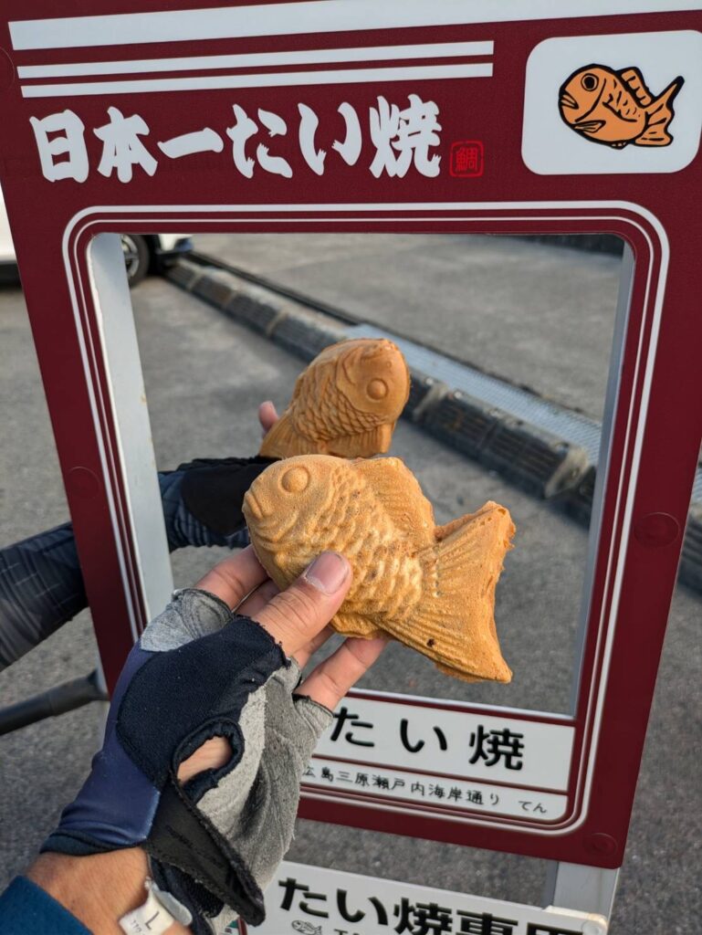 ゆるめライド_三原市糸崎_日本一たい焼き