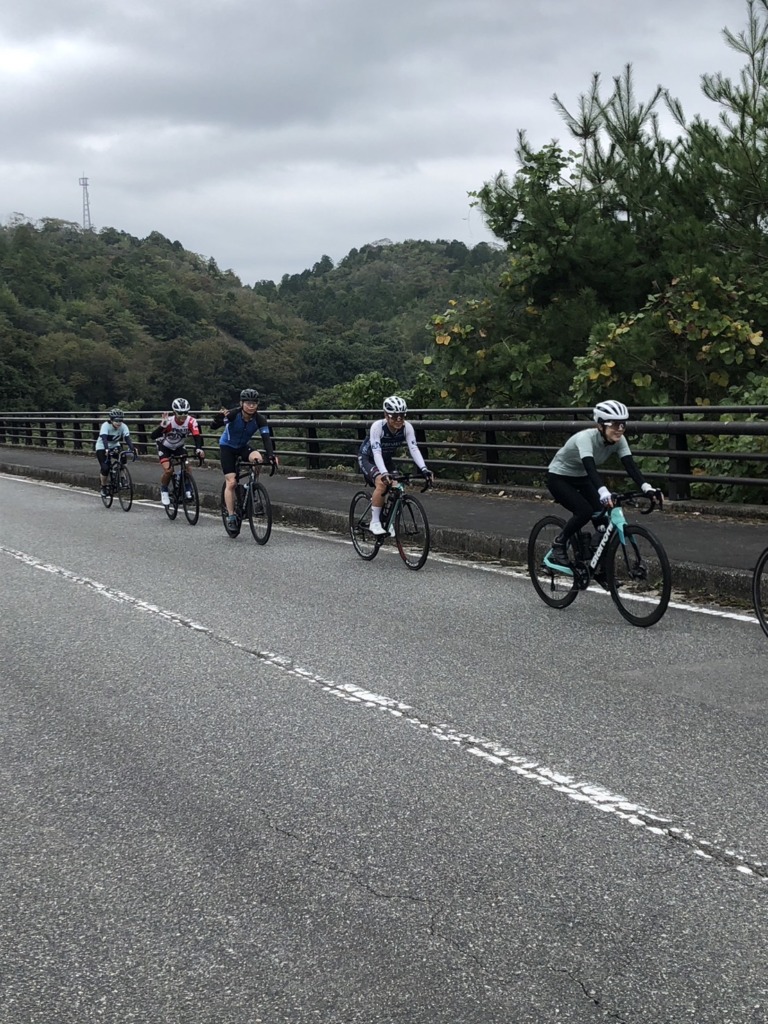 20241027_ゆるめライド_マロン38km_走行中