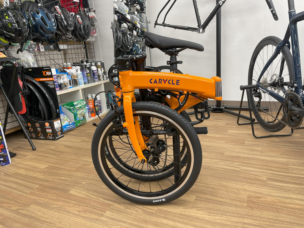 CARACLE-S 標準仕様 世界最小サイズに折りたためる自転車 CARACLE-S 