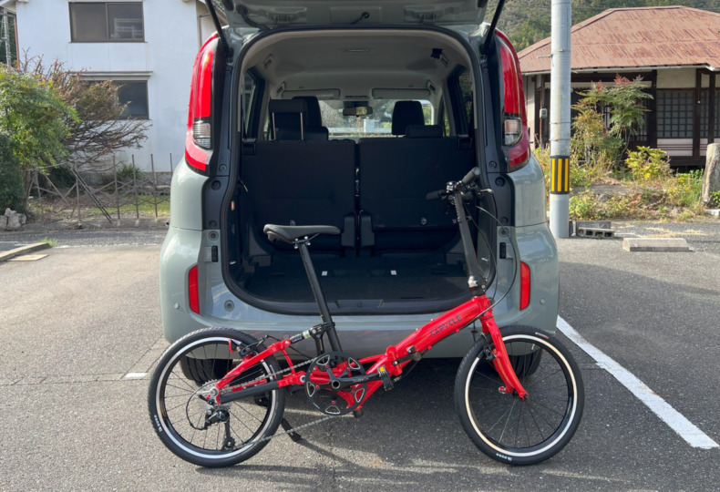 折りたたみ自転車を車に載せてみました！ – スポーツサイクル ウエキ 