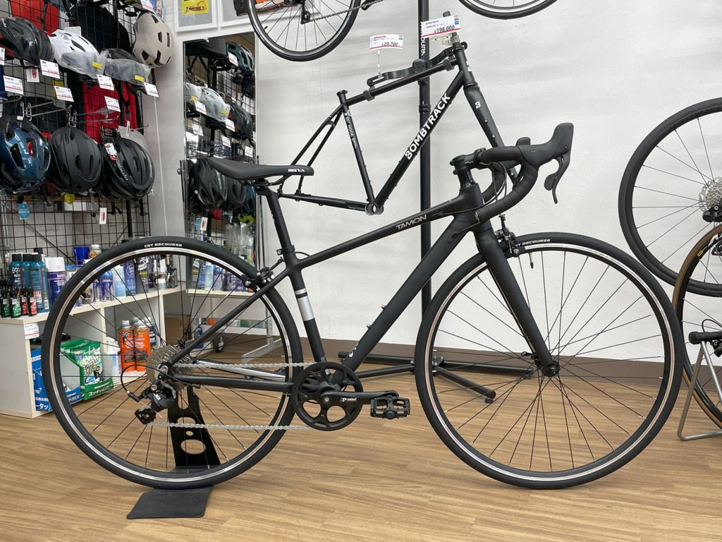 毘沙BISHA_TAMON_roadbike_black