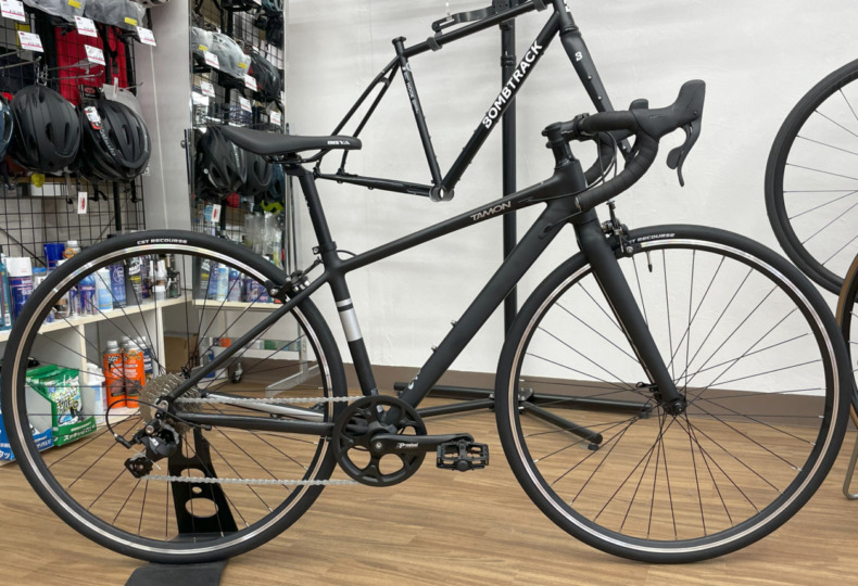 毘沙BISHA_TAMON_roadbike_black