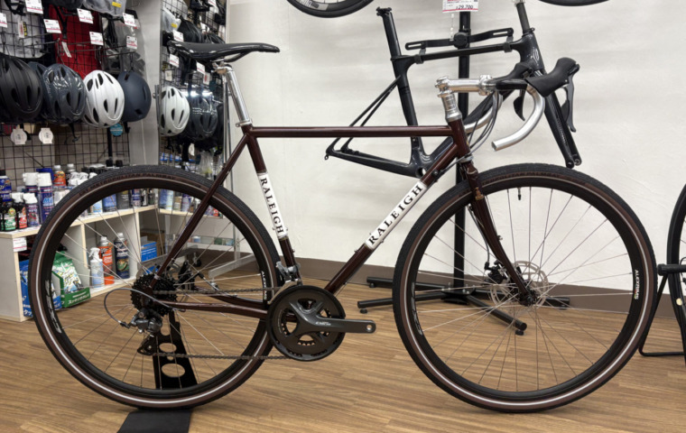 RALEIGH ラレー Carlton-DC CR-DC 520 ブラウンブラック 2021年モデル 