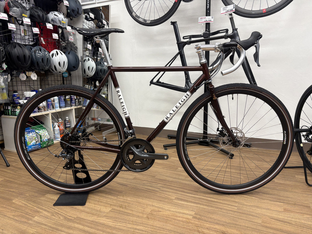 Raleigh_CR-DC_ブラウンブラック_