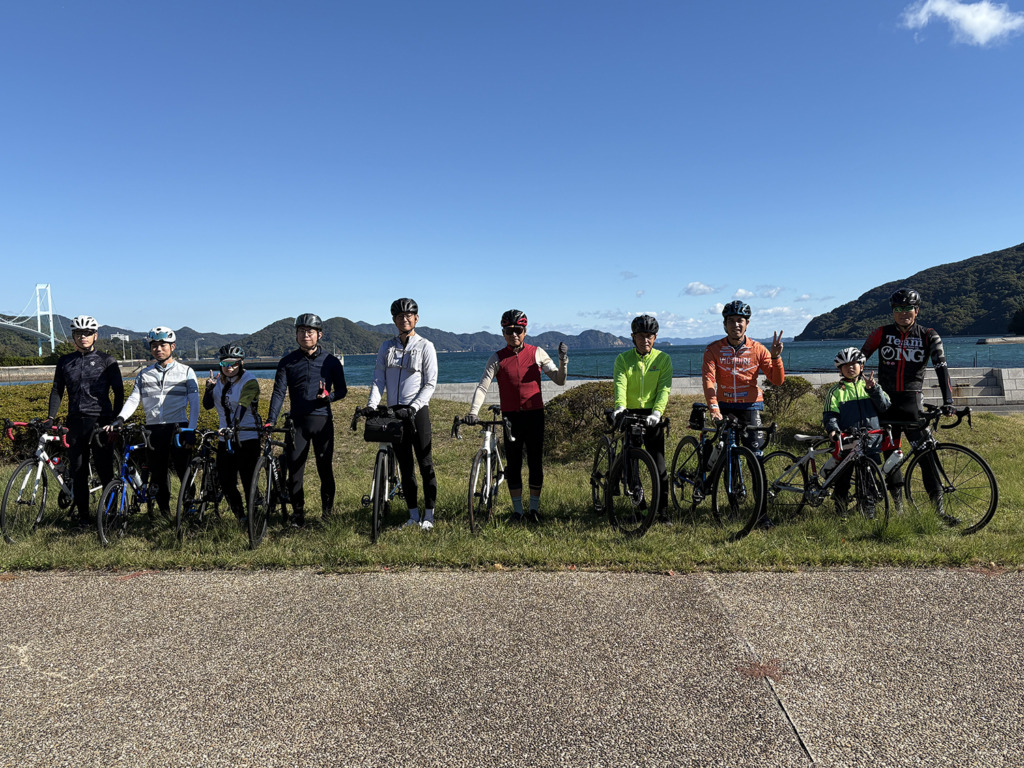 20251103_ゆるめライド_とびしま海道_大津泊庭園駐車場