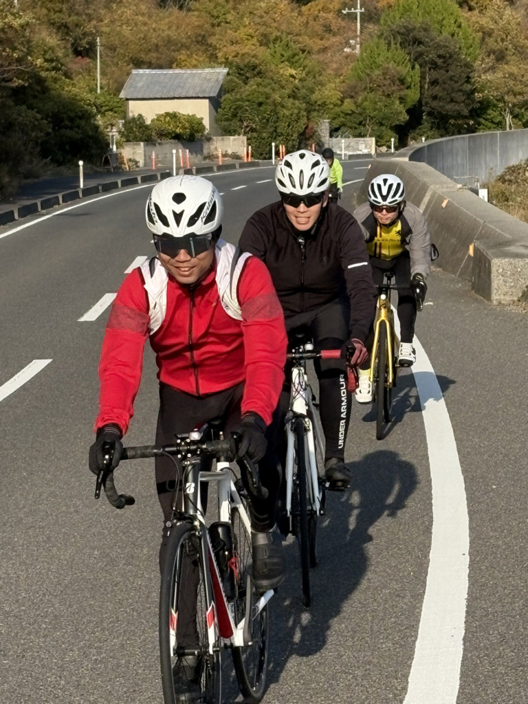 20251207_ゆるめライド_周防大島_走行中