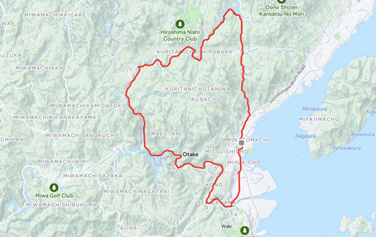スポーツサイクルウエキのサイクルチャレンジ_course_top