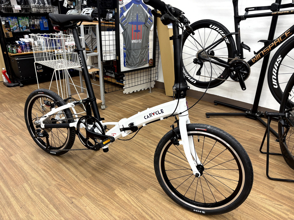 CARACLE-S 標準仕様 世界最小サイズに折りたためる自転車 – スポーツ 