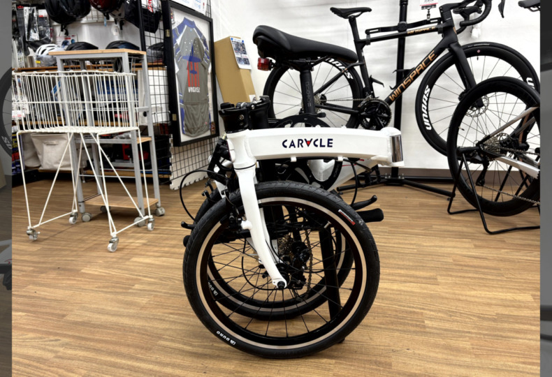 CARACLE-S 標準仕様 世界最小サイズに折りたためる自転車 – スポーツ 