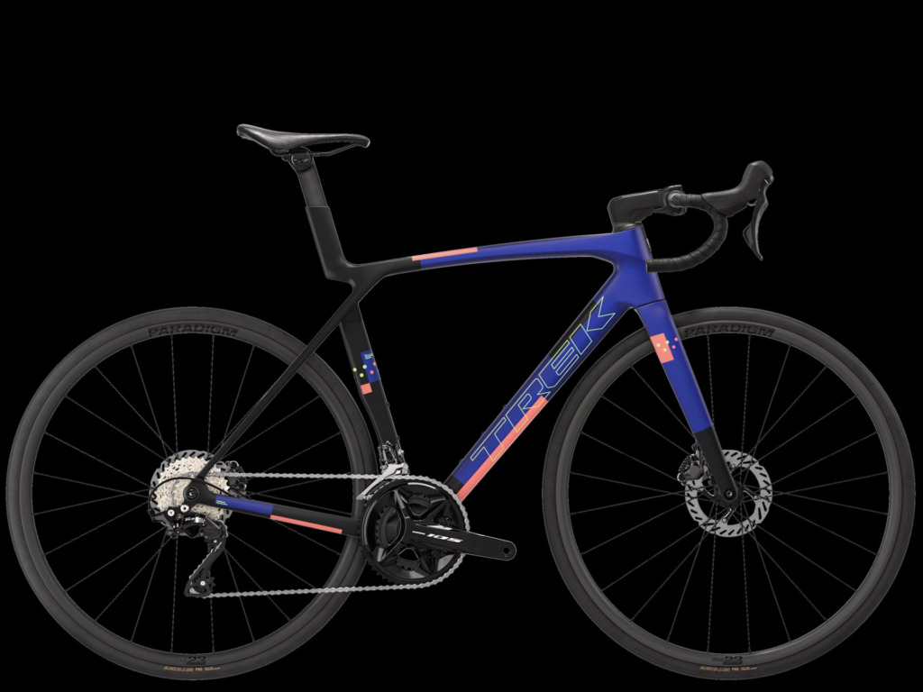 TREK_MadoneSL5_MatteCobaltBlueTrekBlackLivingCoral