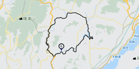 ゆるめライド_玖島川親水公園_渡ノ瀬ダム_佐伯_周回コース_38km