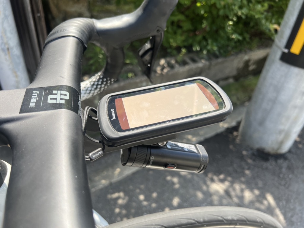 夏場のバッテリー注意喚起_サイクルコンピュータ_ライト