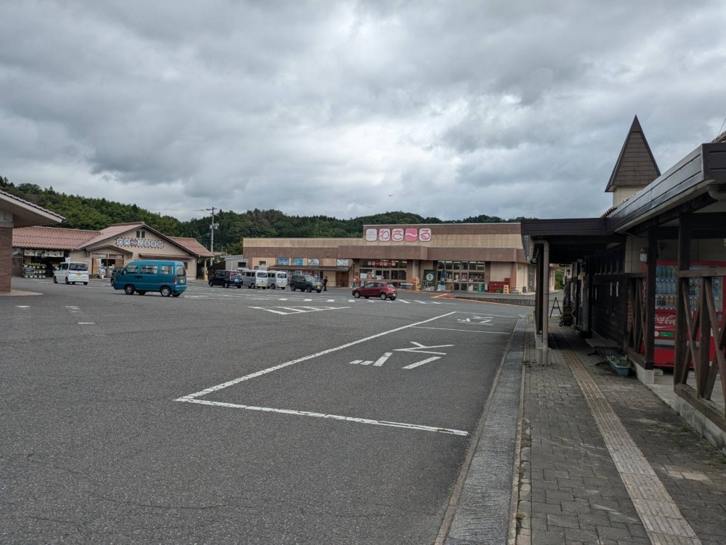 20260830_大朝試走ゆるめライド_駐車場
