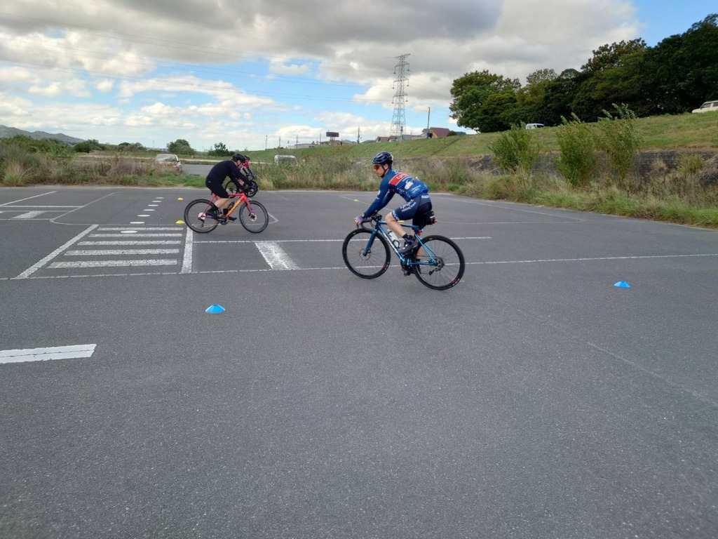 20260921_スキルアップ練習会_川内自転車公園_8の字