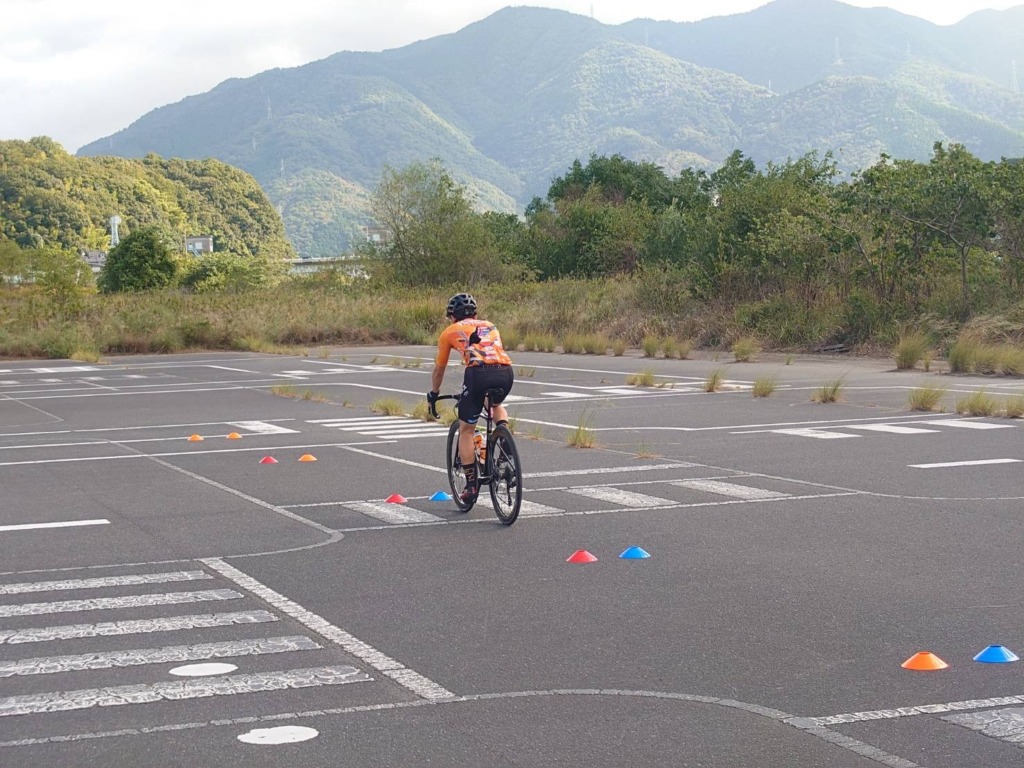 20260921_スキルアップ練習会_川内自転車公園_コーン見本