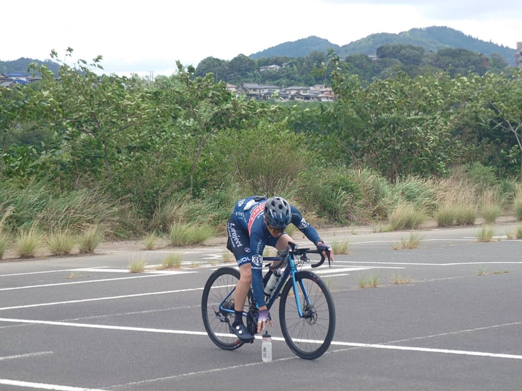 20260921_スキルアップ練習会_川内自転車公園_ボトル拾い
