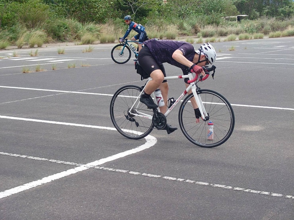 20260921_スキルアップ練習会_川内自転車公園_ボトル拾い